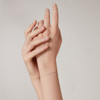 Bracelet Cartier d'Amour, diamant taille brillant, mini modèle