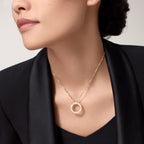 Pendentif LOVE rond