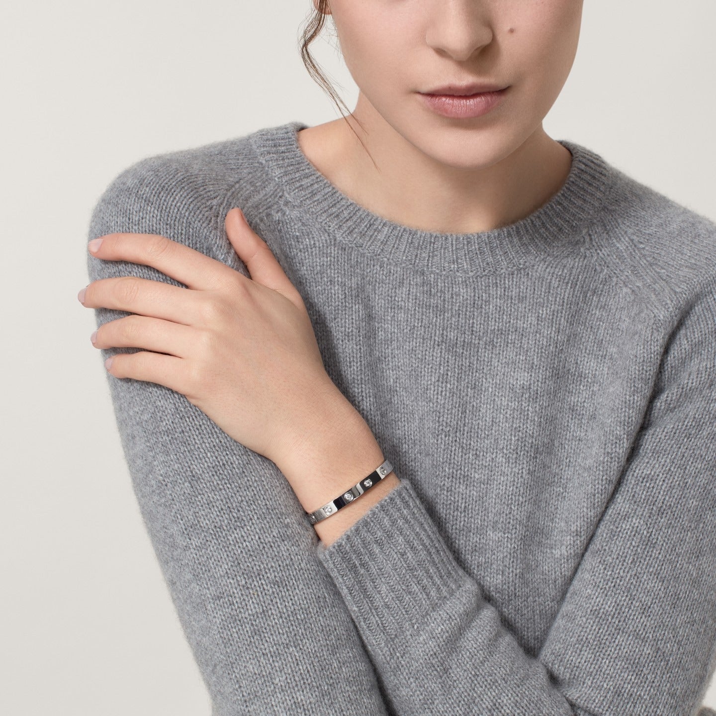 Bracelet LOVE, modèle classique, 10 diamants