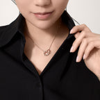 Pendentif LOVE, pavé