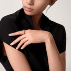 Bague Clash de Cartier, moyen modèle, diamants