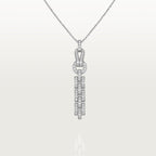 Pendentif Agrafe, pavé
