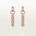 Boucles d'oreilles Agrafe, pavées