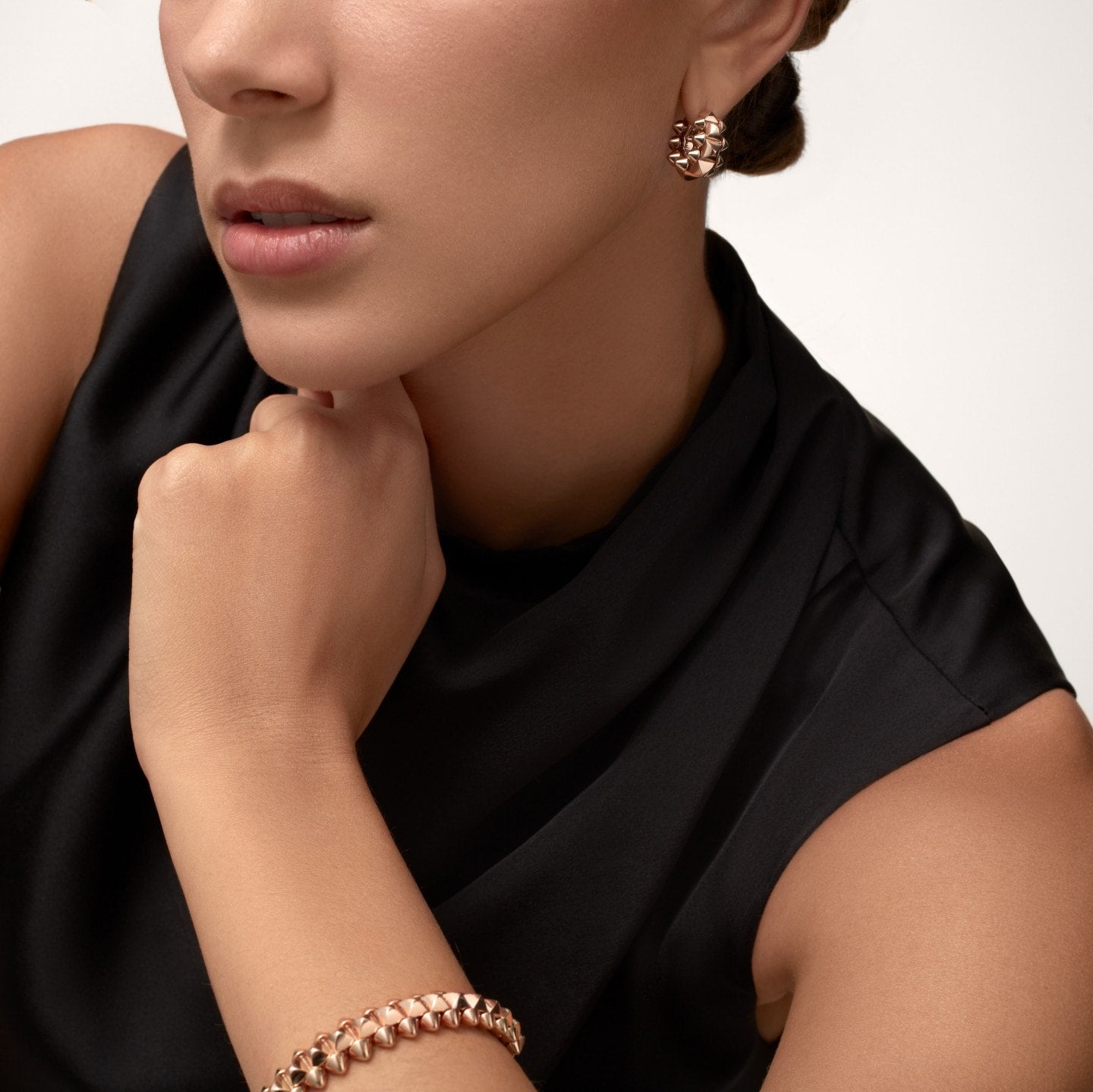 Mono boucle d'oreille Clash de Cartier, grand modèle