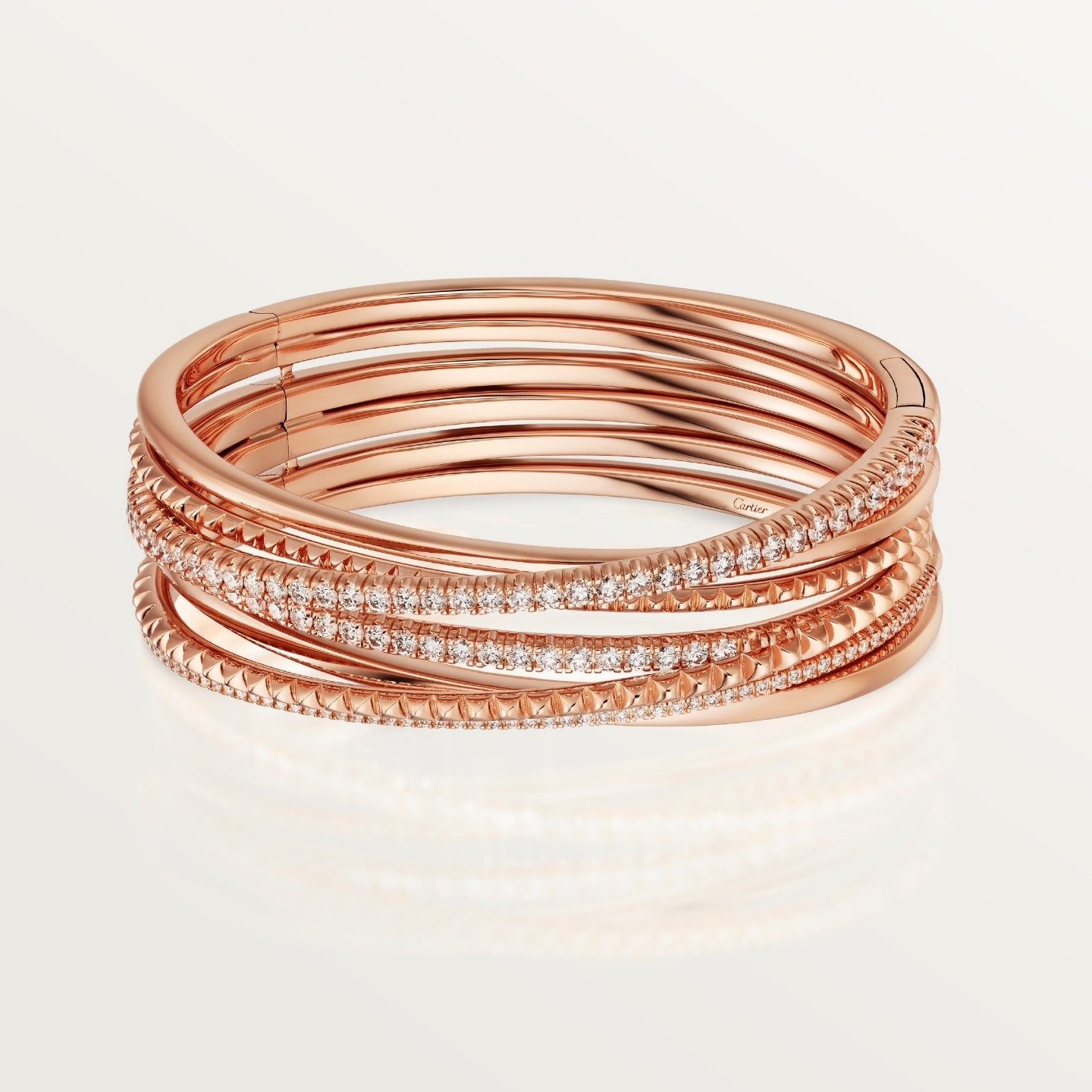 Bracelet Etincelle de Cartier, semi-pavé