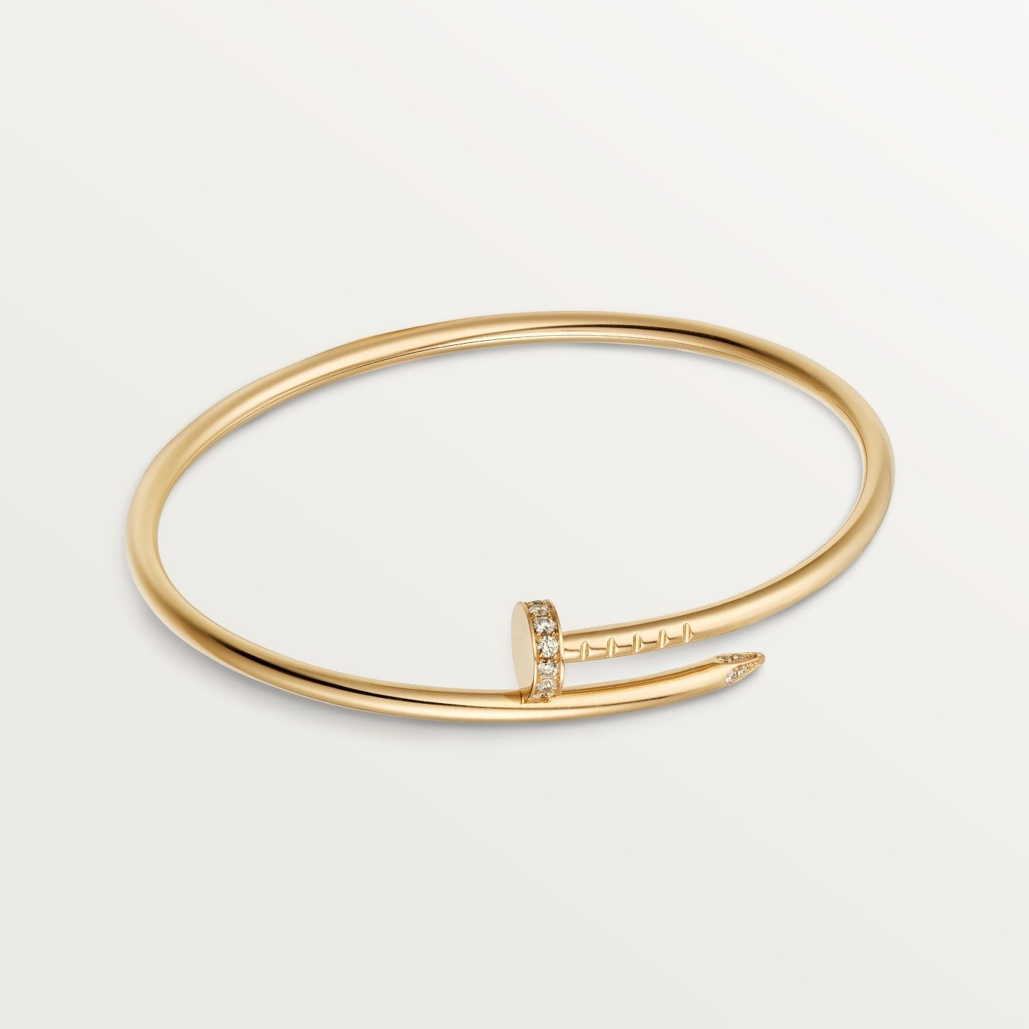 Bracelet Juste un Clou, petit modèle, diamants