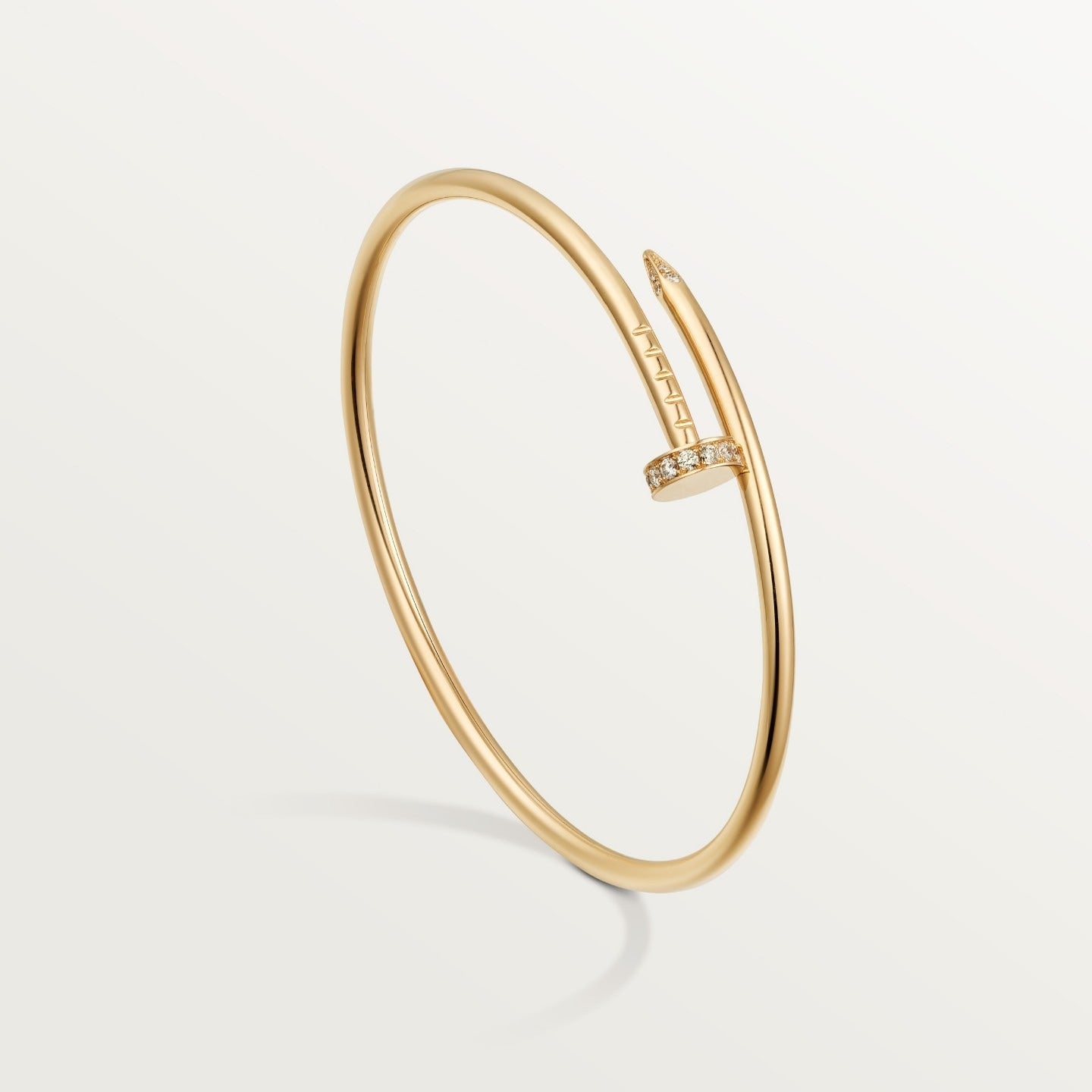 Bracelet Juste un Clou, petit modèle, diamants