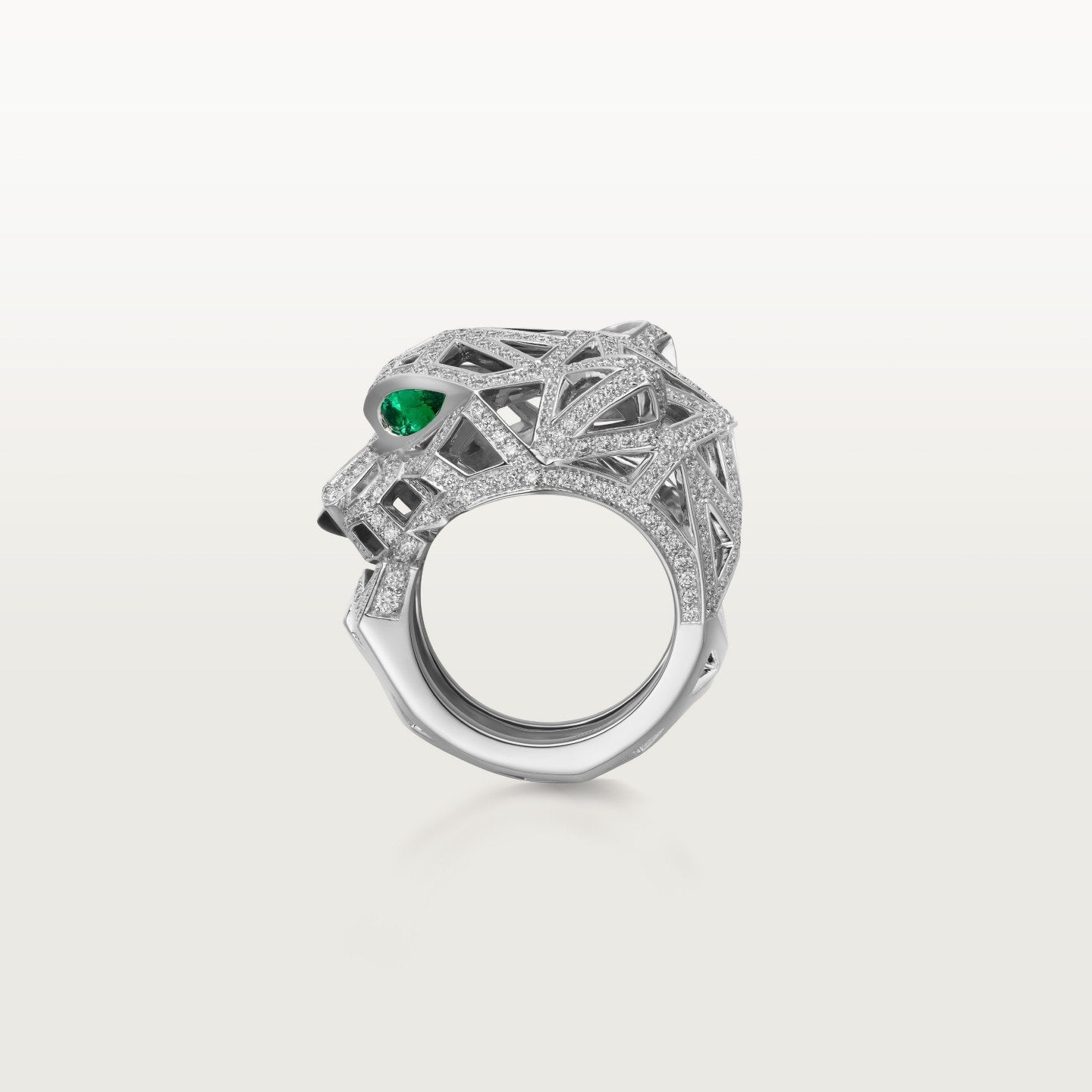 Bague Panthère de Cartier, pavée