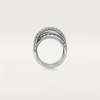 Bague Etincelle de Cartier, semi-pavée