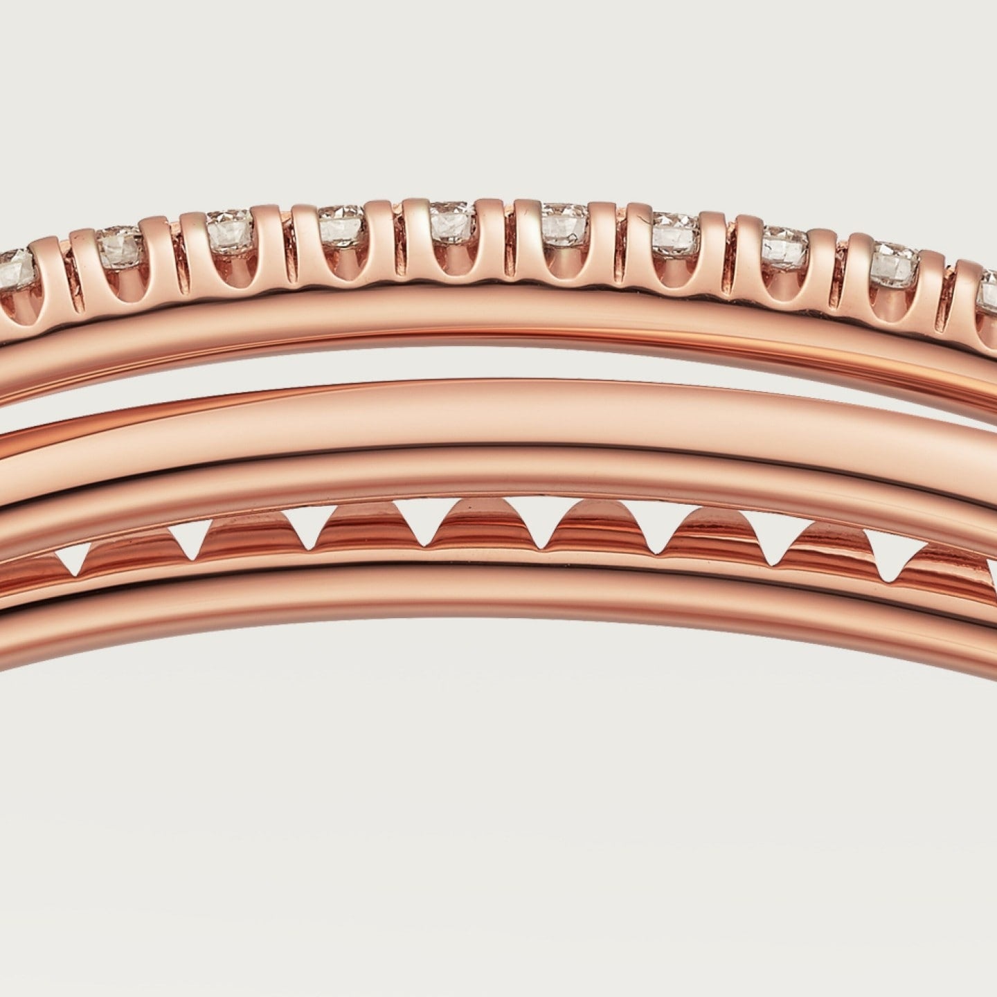 Bracelet Etincelle de Cartier, semi-pavé