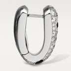 Boucles d'oreilles Panthère de Cartier, pavées
