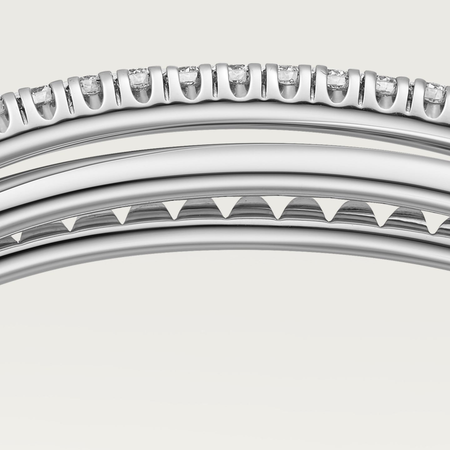 Bracelet Etincelle de Cartier, semi-pavé