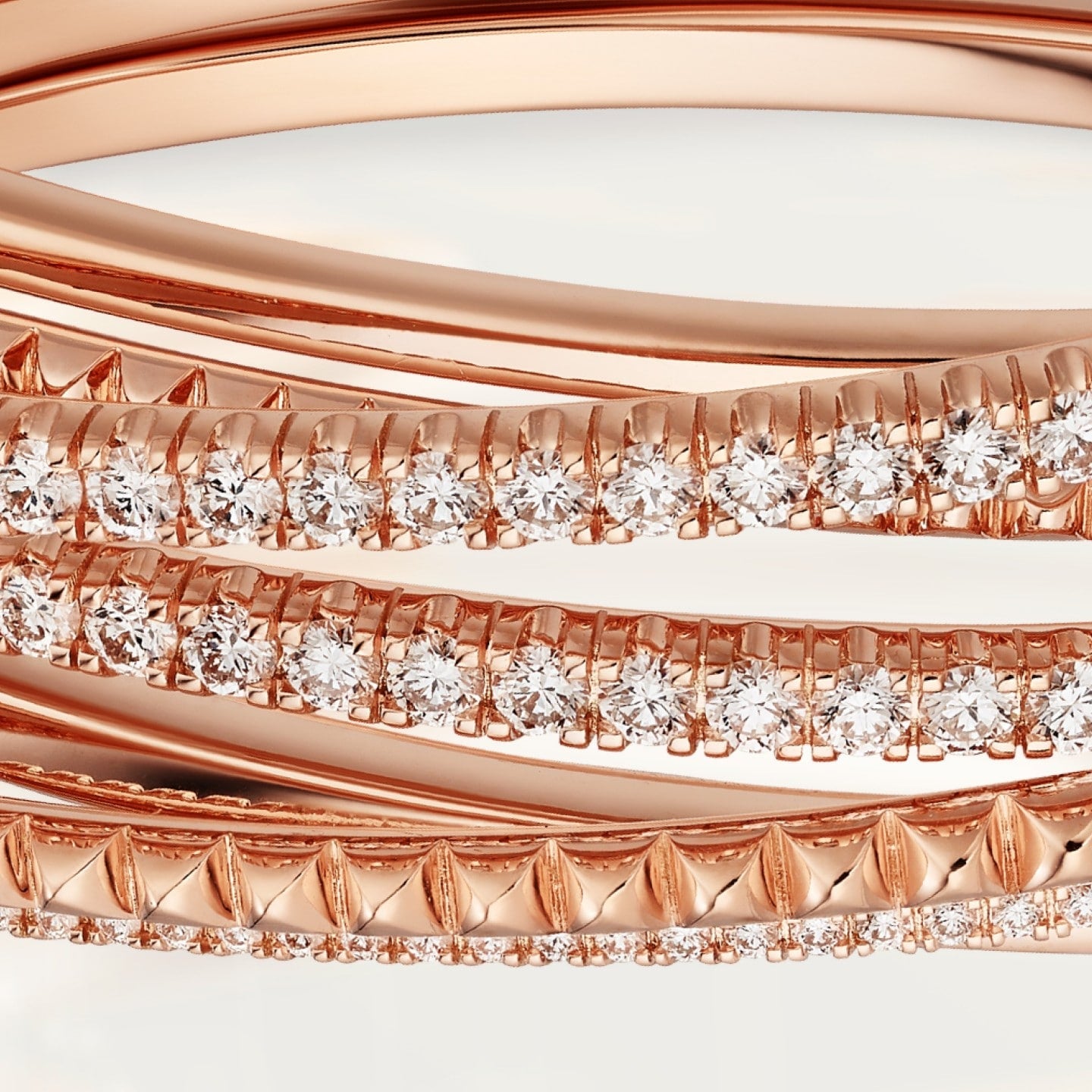 Bracelet Etincelle de Cartier, semi-pavé