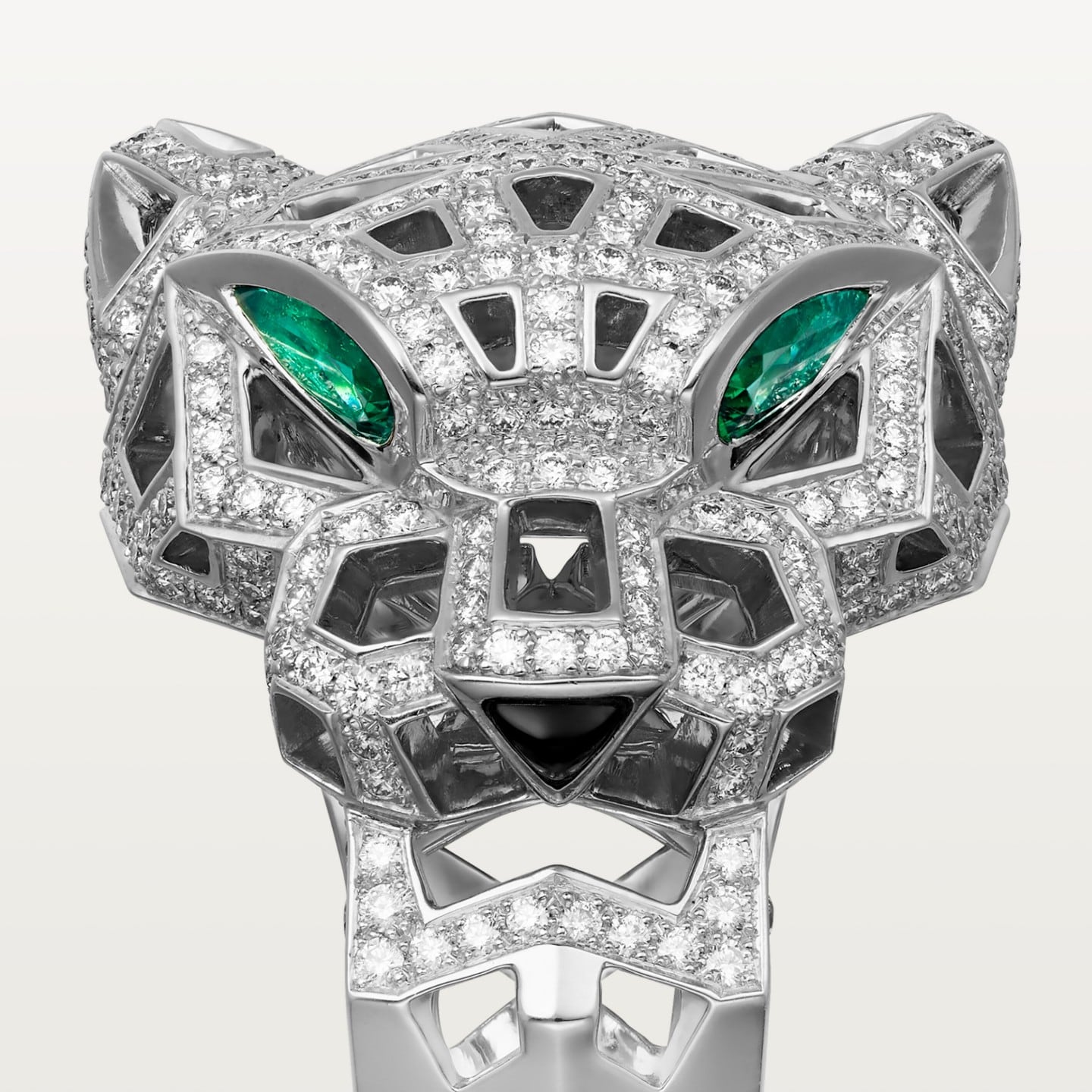 Bague Panthère de Cartier, pavée
