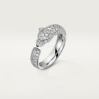 Bague Panthère de Cartier, petit modèle, pavée