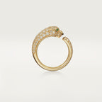 Bague Panthère de Cartier, petit modèle, pavée