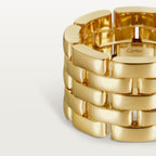 Bague Maillon Panthère, cinq rangs