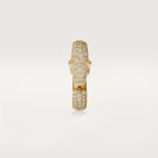Bague Panthère de Cartier, petit modèle, pavée