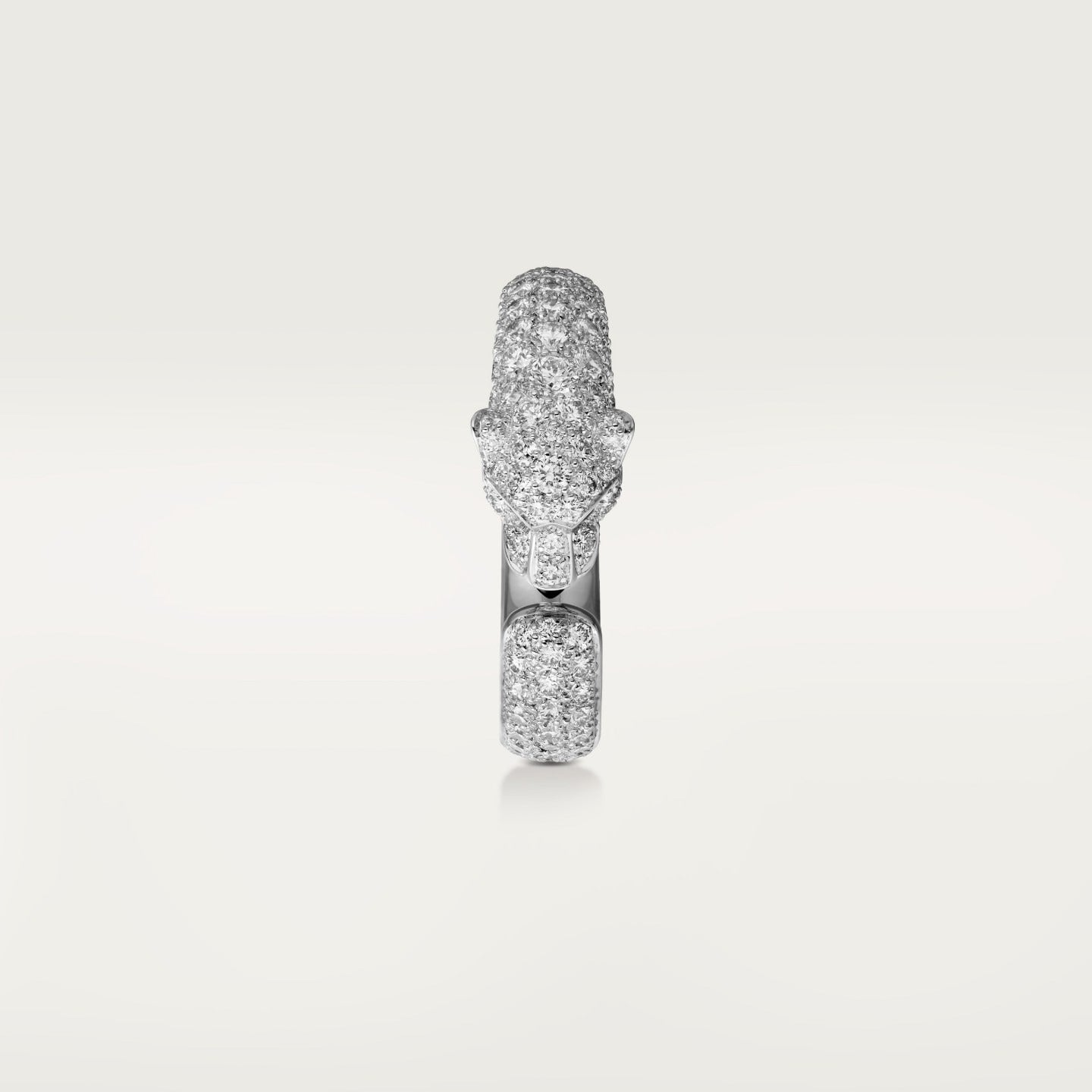 Bague Panthère de Cartier, petit modèle, pavée