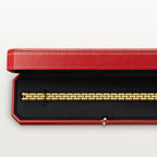 Bracelet Maillon Panthère, trois rangs