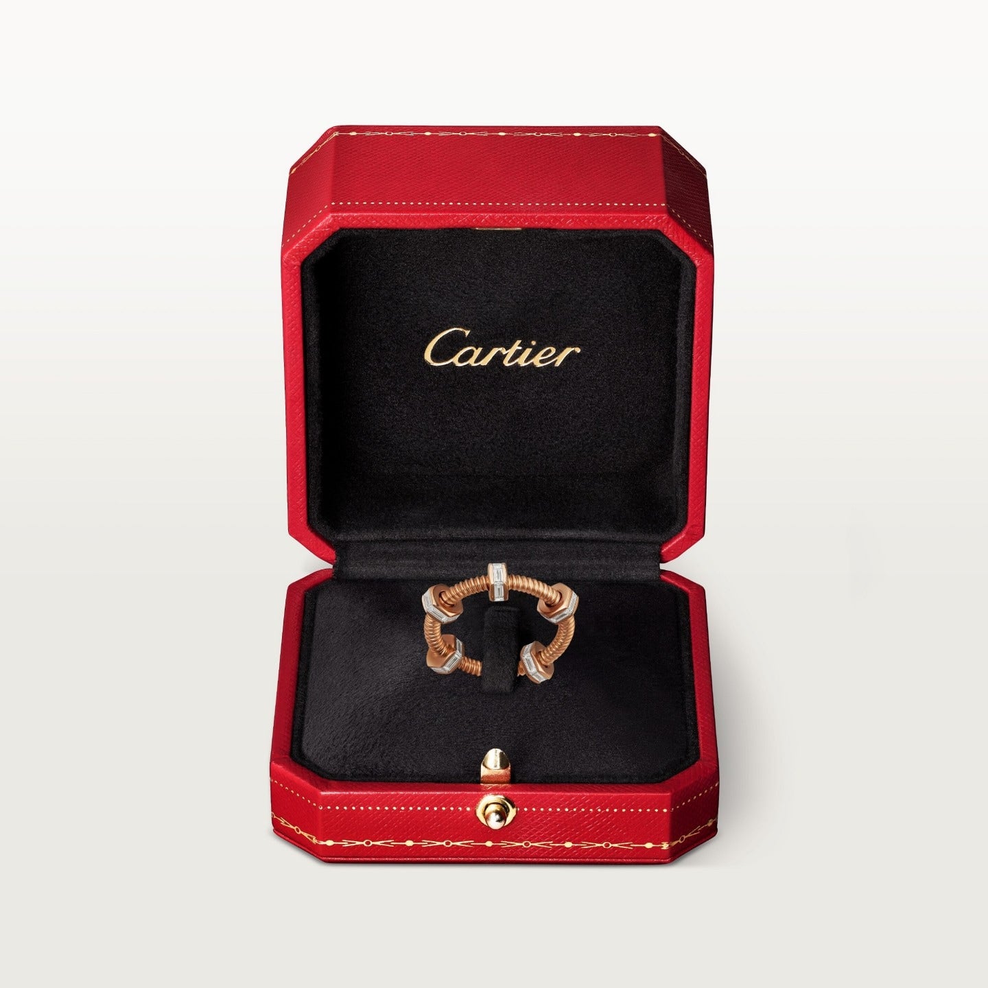 Bague Ecrou de Cartier, diamants