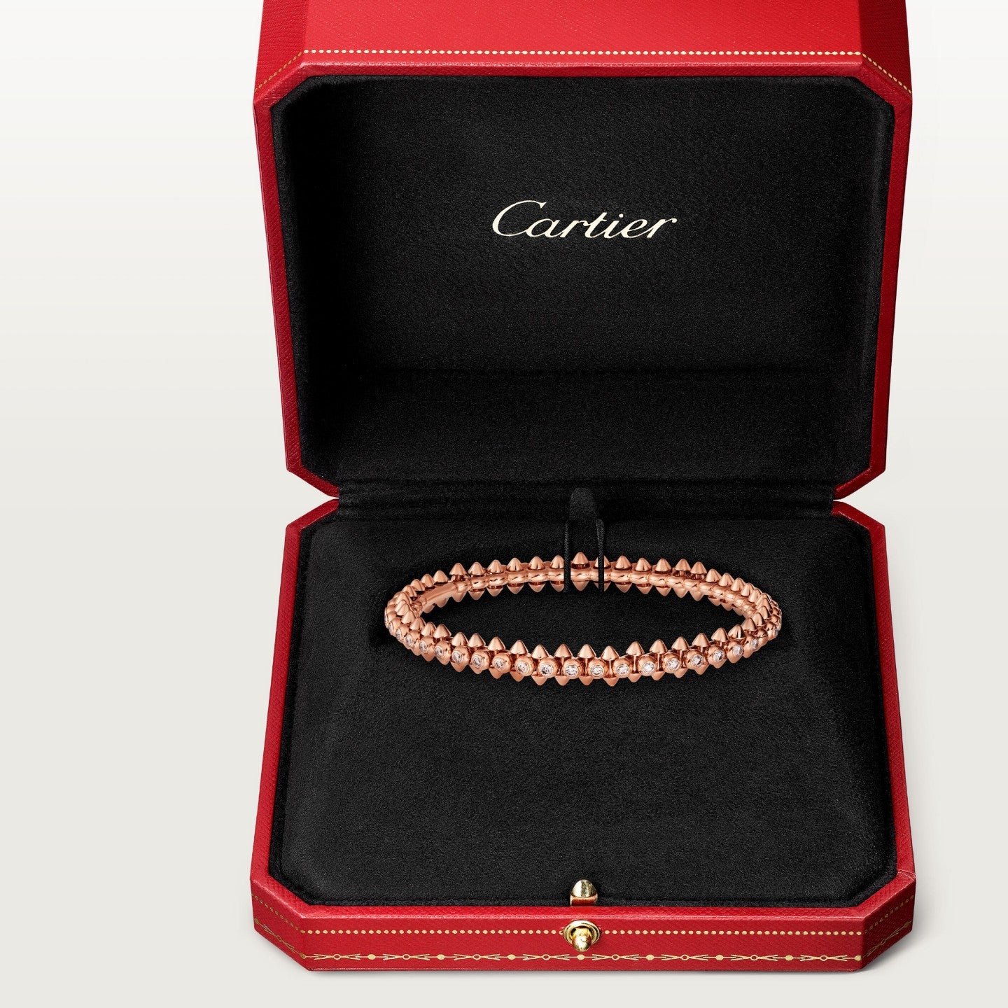 Bracelet Clash de Cartier, moyen modèle, diamants