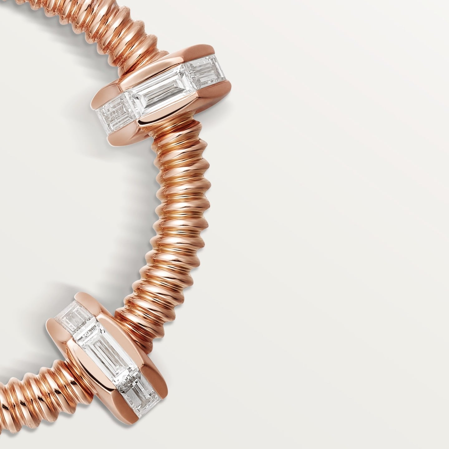 Bague Ecrou de Cartier, diamants