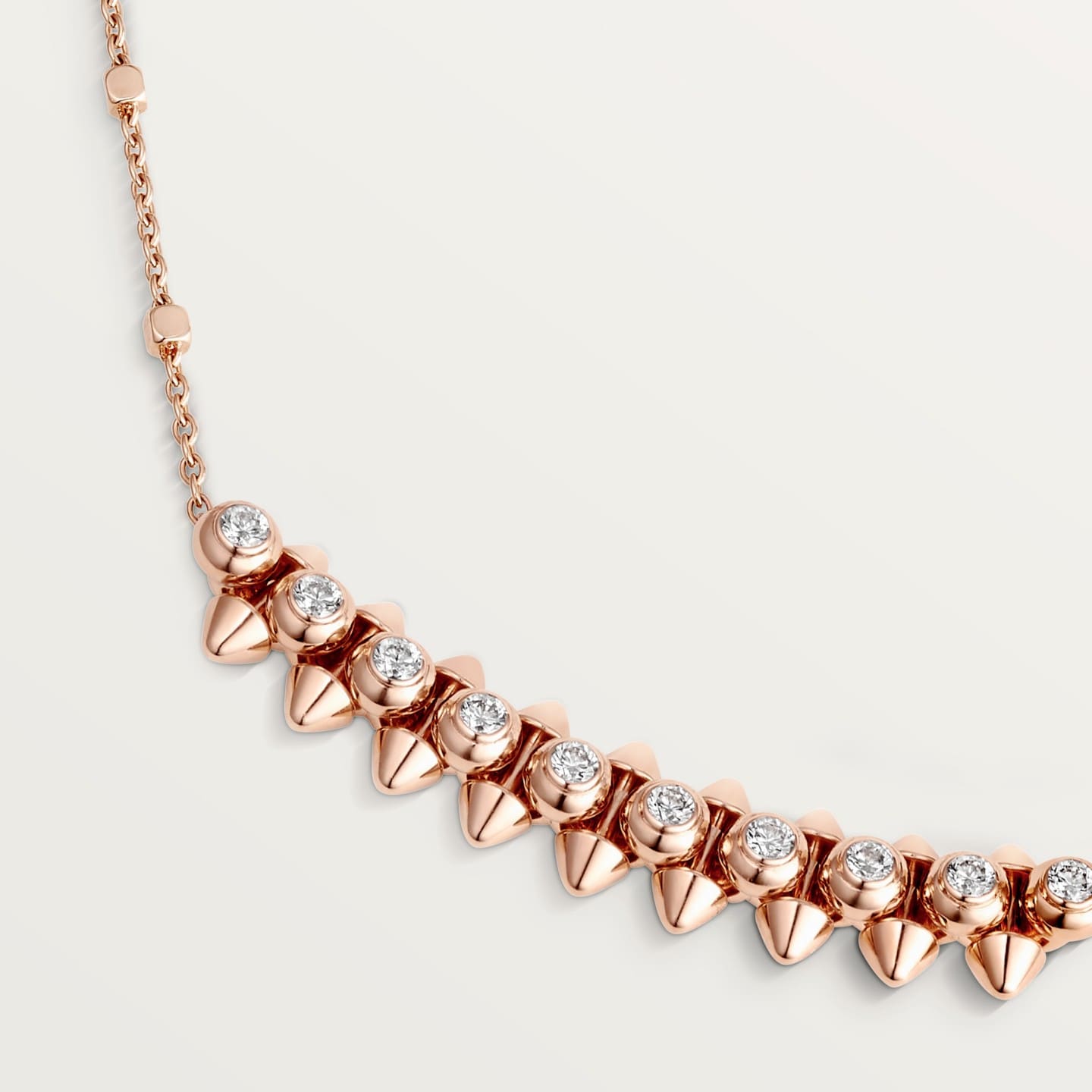 Pendentif Clash de Cartier, moyen modèle, diamants