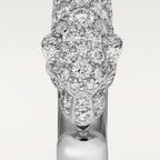 Bague Panthère de Cartier, petit modèle, semi-pavée