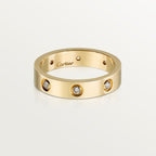 Bague LOVE, petit modèle, 8 diamants