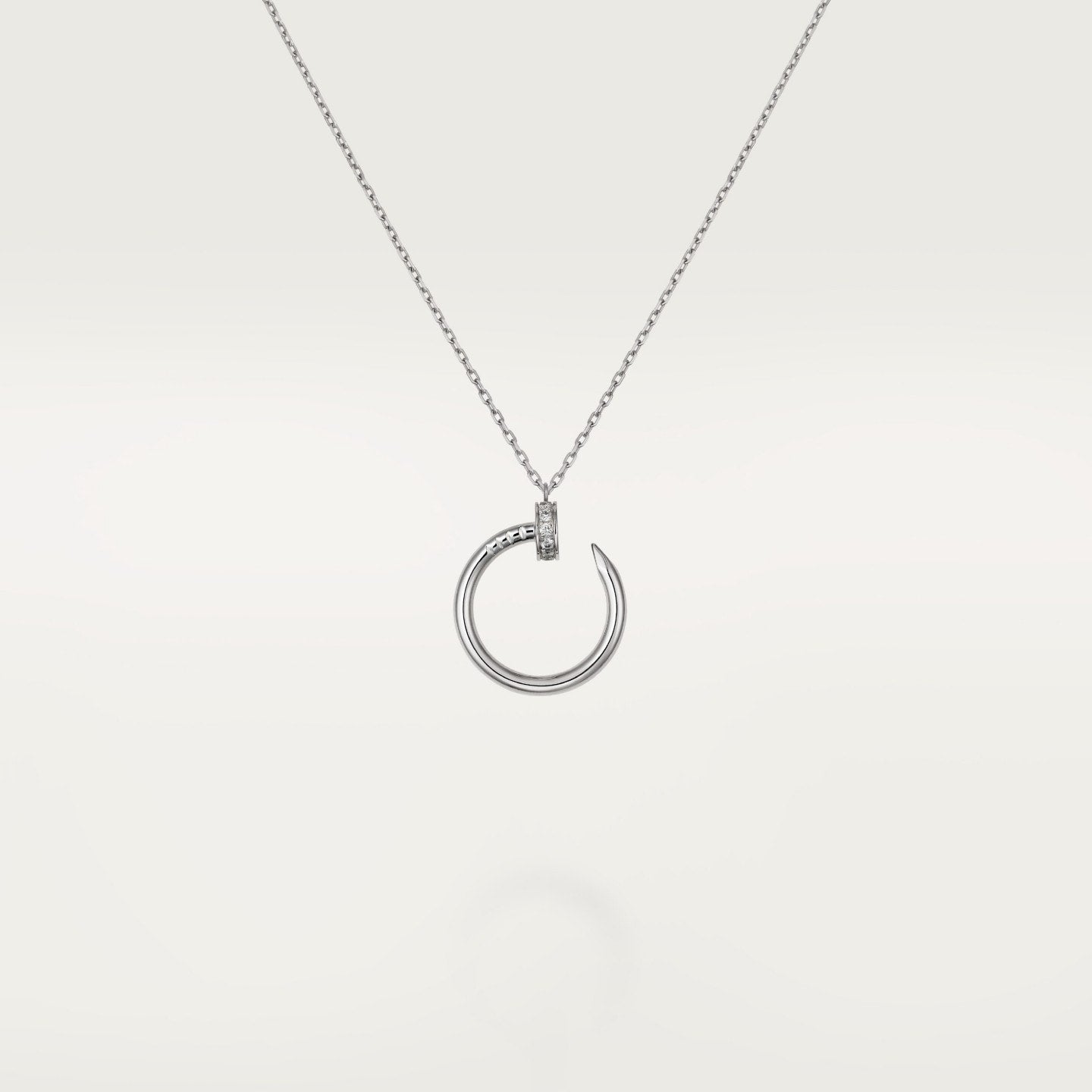Pendentif Juste un Clou, diamants