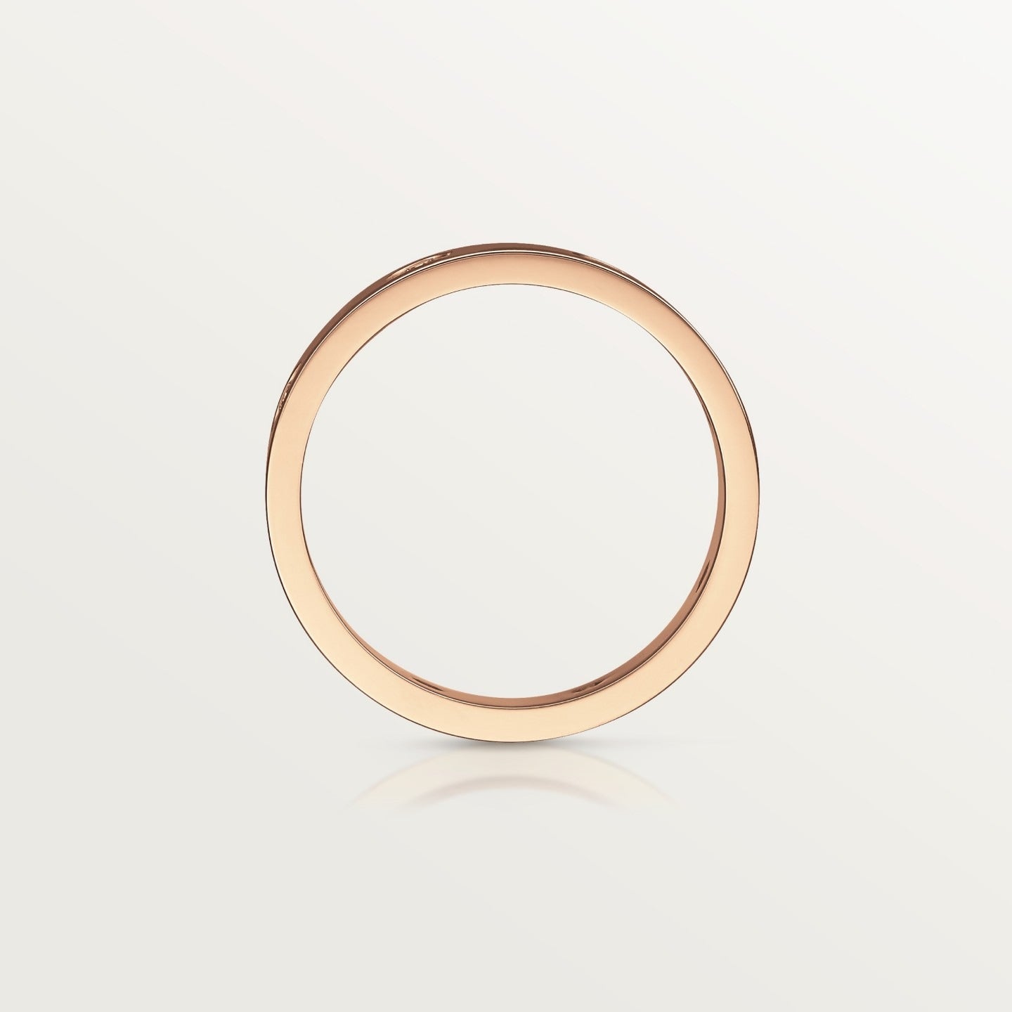 Bague LOVE, petit modèle, 8 diamants