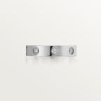 Bague LOVE, petit modèle, 8 diamants