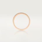 Bague LOVE, petit modèle, pavée