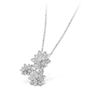 Pendentif Lotus, 3 fleurs