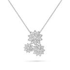 Pendentif Lotus, 3 fleurs