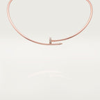 Collier Torque Juste un Clou, petit modèle, diamants