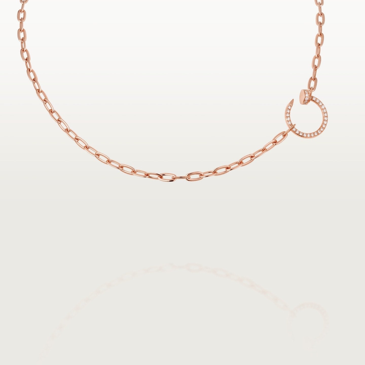 Collier Juste un Clou, pavé