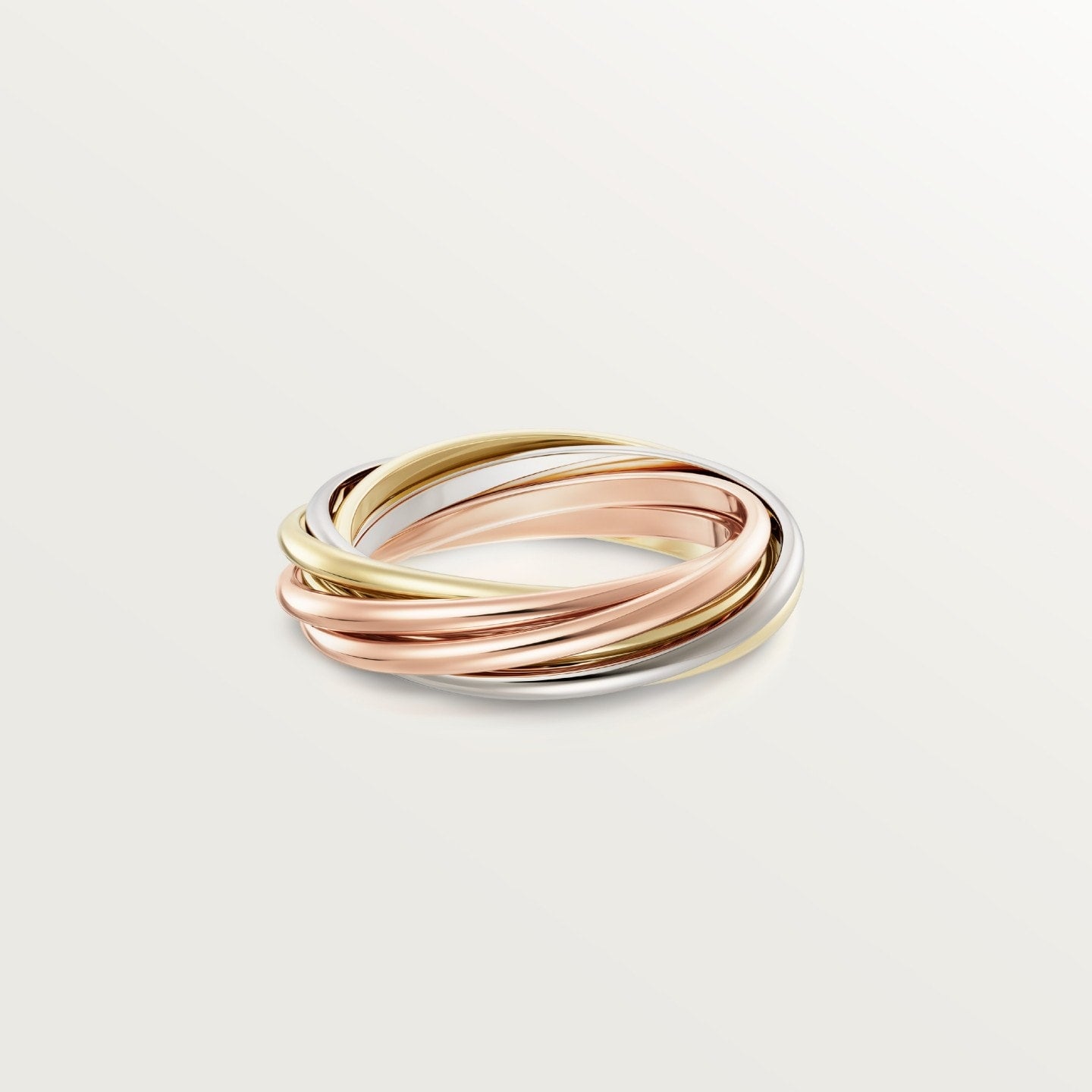 Bague Trinity, sept rangs