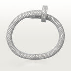 Bracelet Juste un Clou, modèle extra-large, pavé