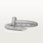 Bracelet Juste un Clou, modèle extra-large, pavé