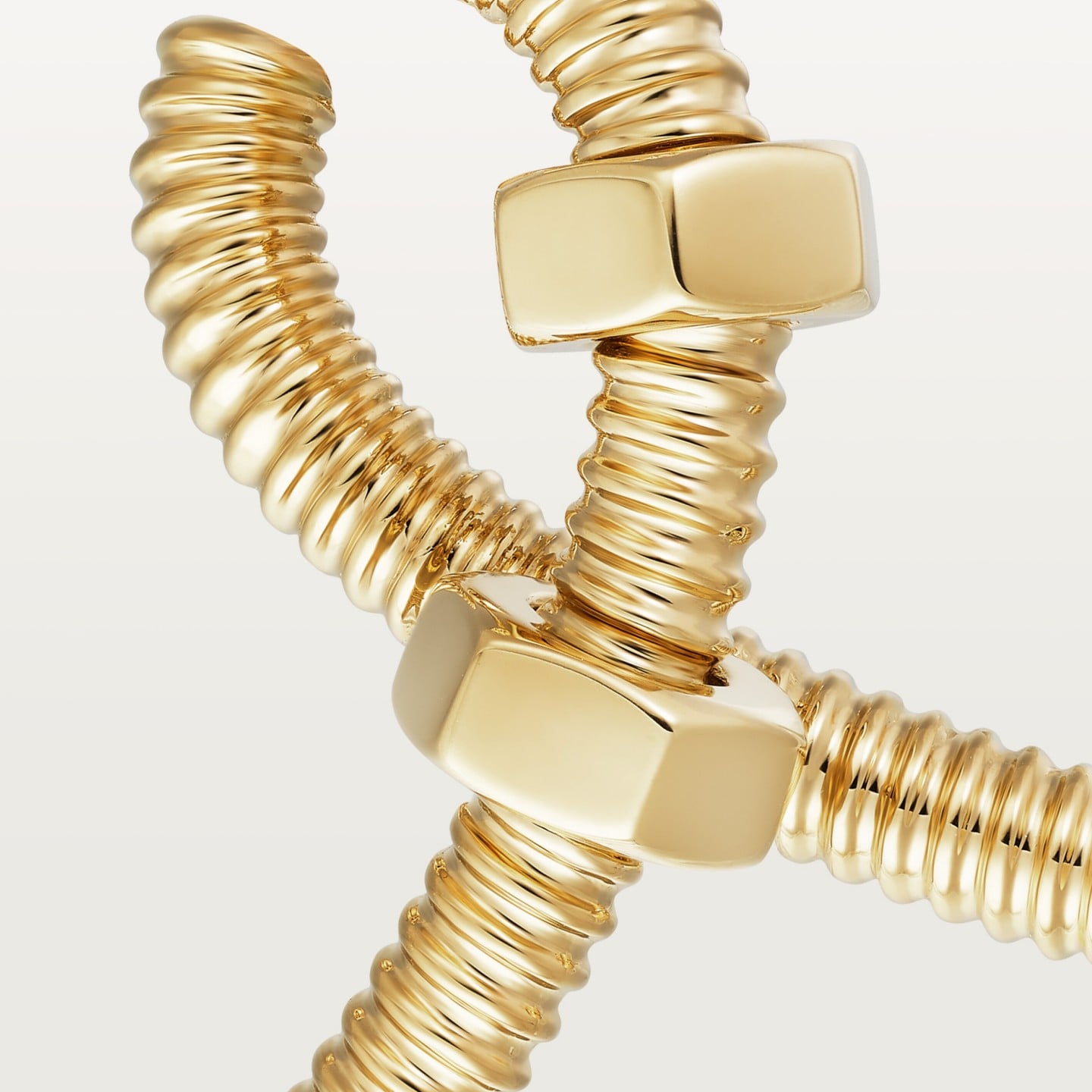 Mono boucle d'oreille droite Ecrou de Cartier
