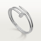 Bracelet Juste un Clou, double, diamants