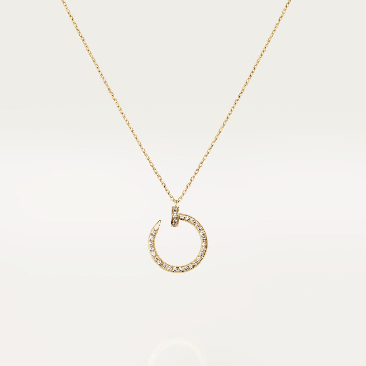 Pendentif Juste un Clou, diamants