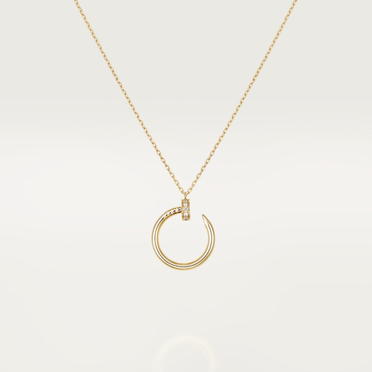 Pendentif Juste un Clou, diamants