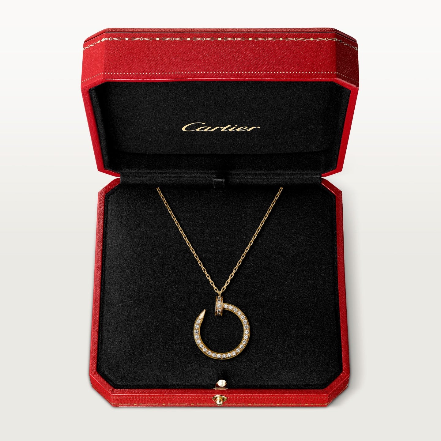 Pendentif Juste un Clou, diamants