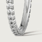 Créoles Etincelle de Cartier, moyen modèle, pavées