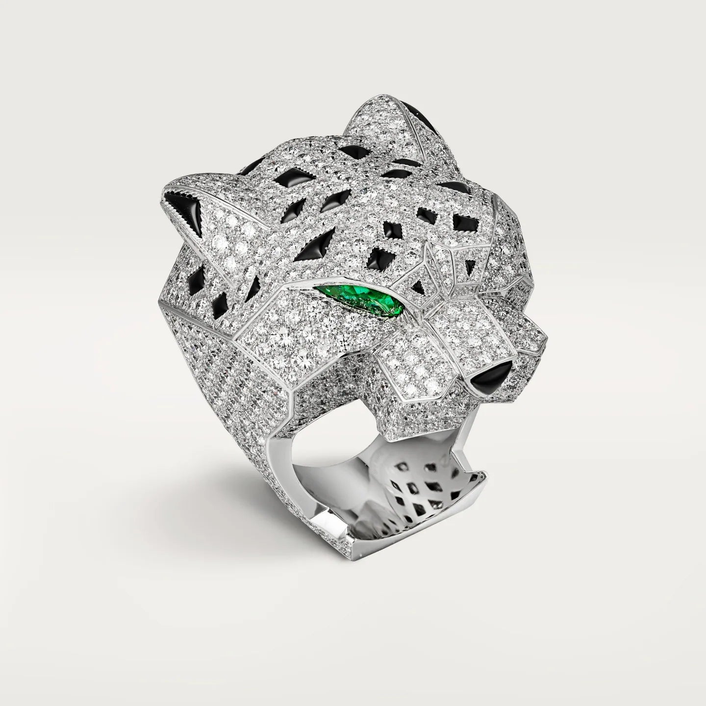 Bague Panthère de Cartier, pavée