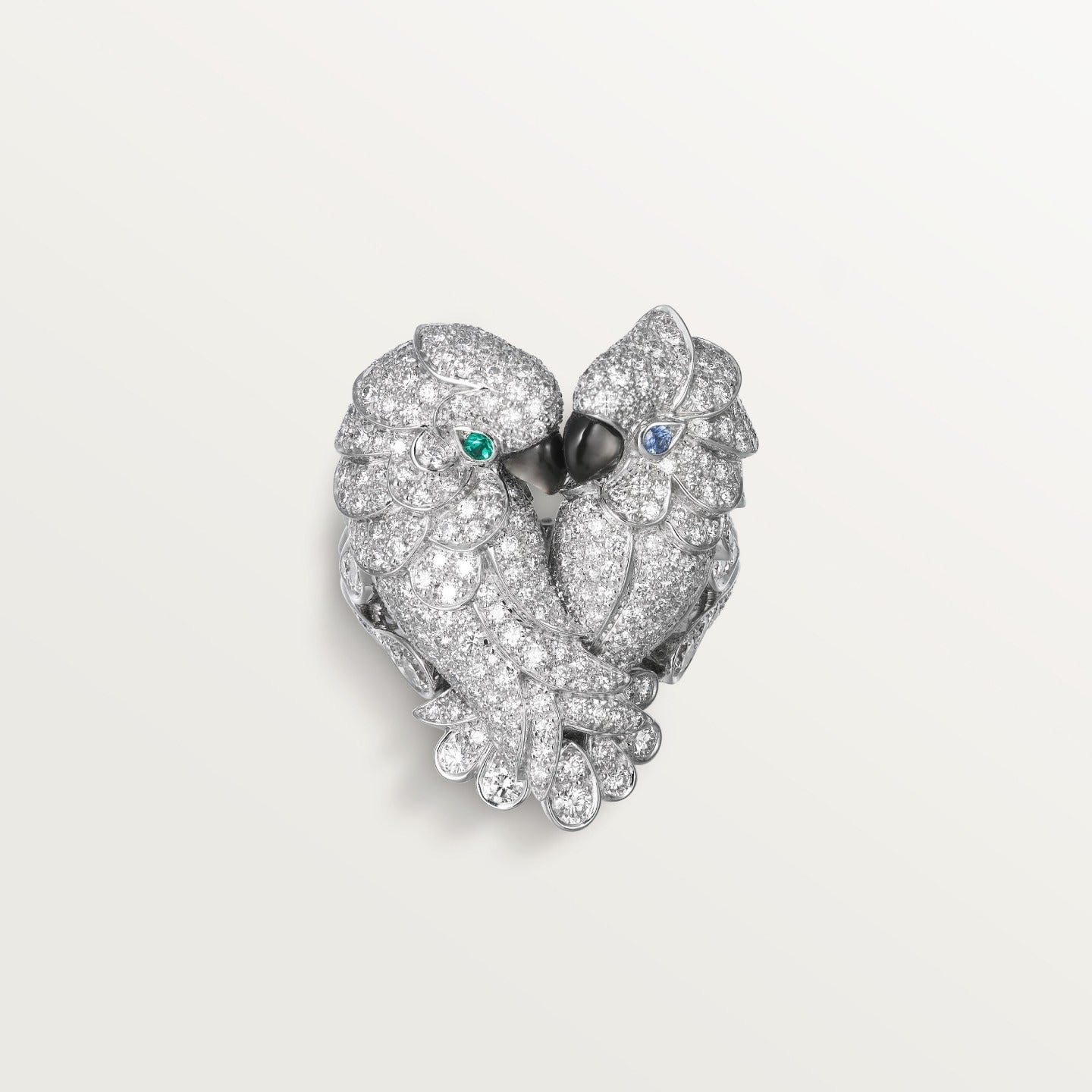 Bague Faune et Flore de Cartier, pavée