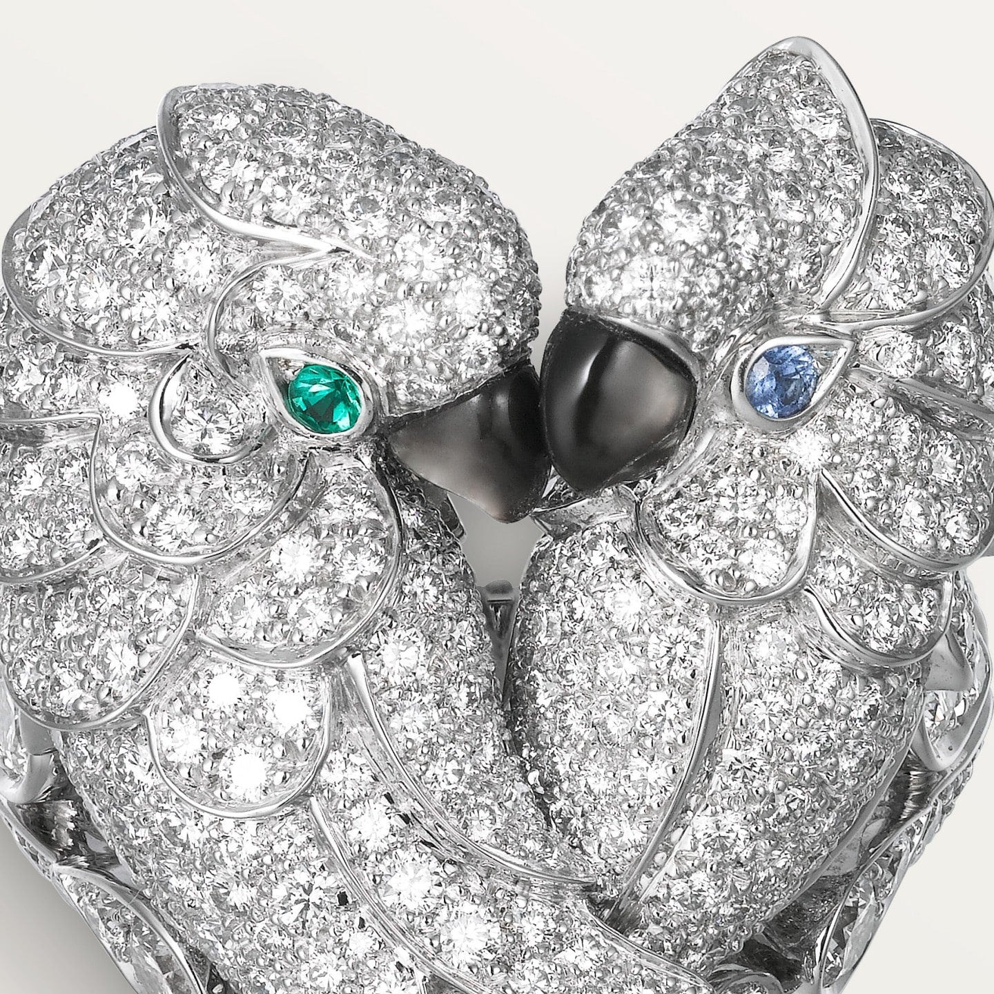 Bague Faune et Flore de Cartier, pavée